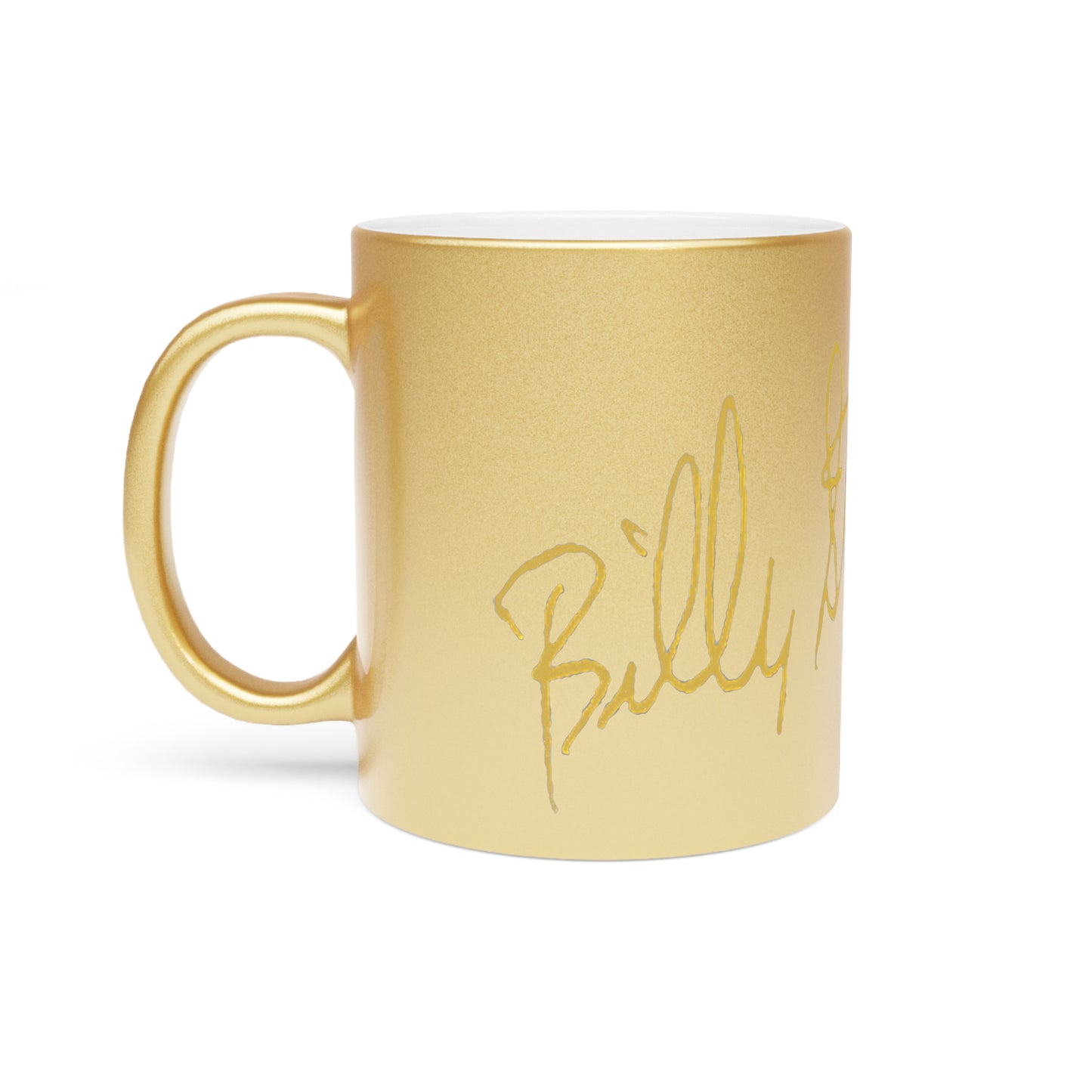 Billy Strayhorn Metallic Mug (Silver\Gold)