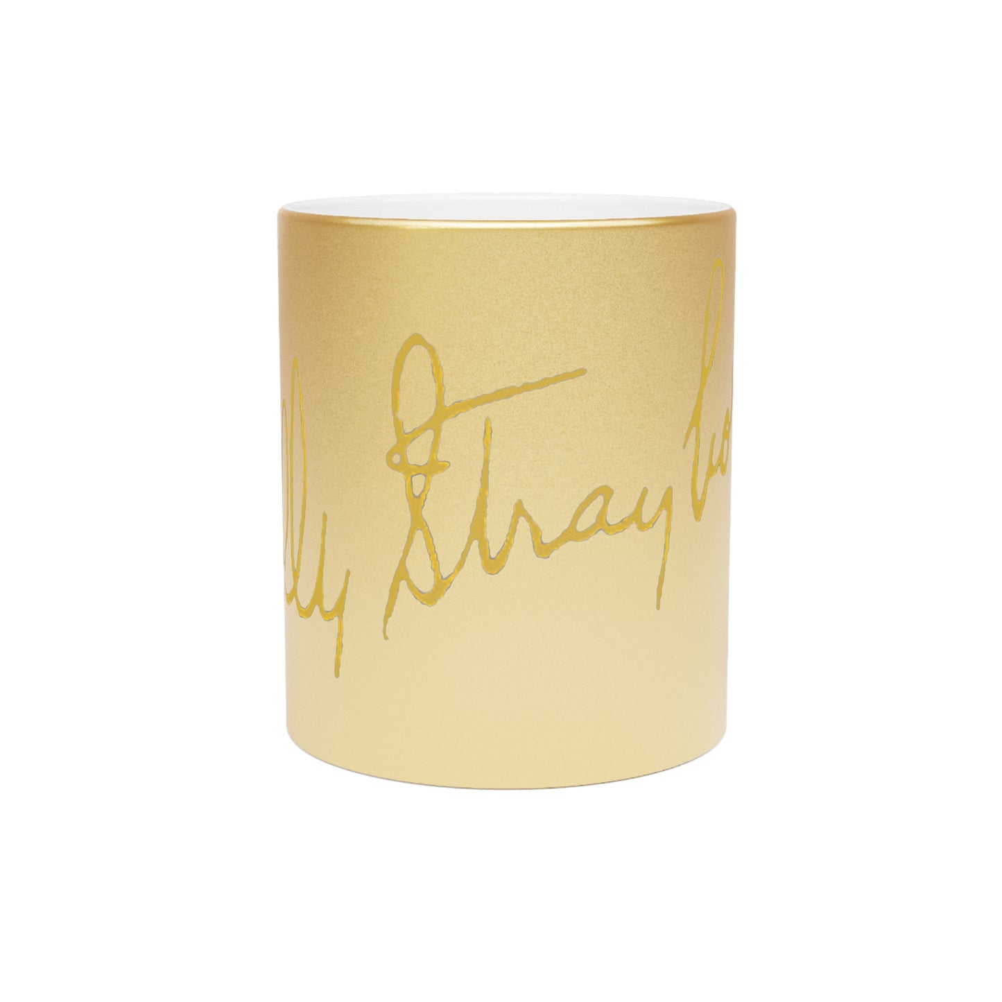 Billy Strayhorn Metallic Mug (Silver\Gold)