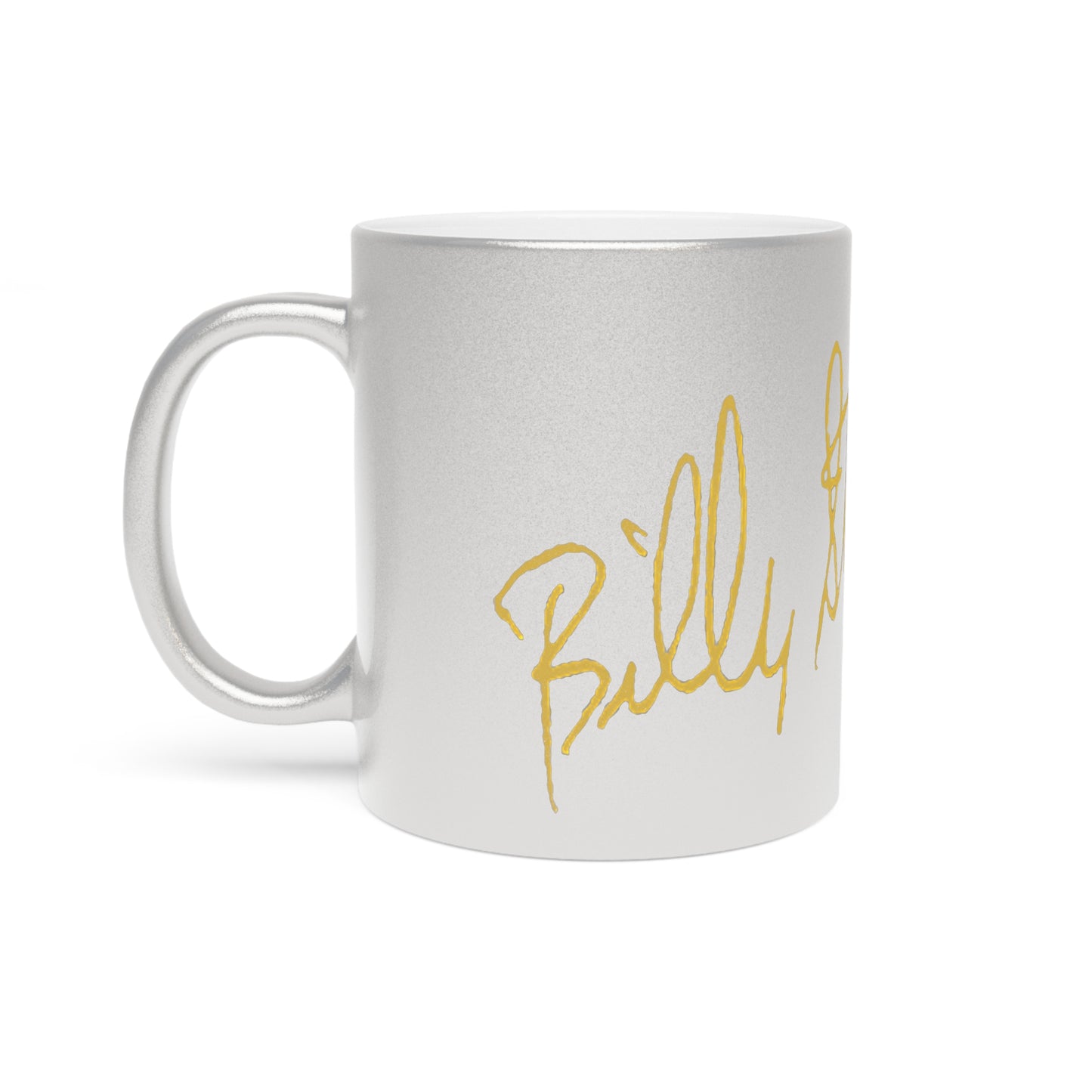 Billy Strayhorn Metallic Mug (Silver\Gold)